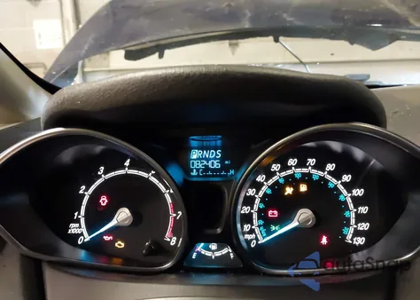 2016 Ford Fiesta Se из США, поврежденный, VIN 3FADP4BJ0GM156398